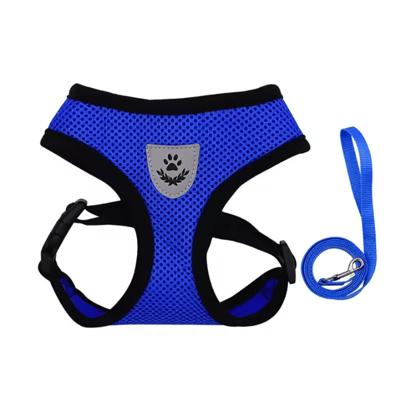 Reflective EscapeProof Cat Harness Leash Set 3
