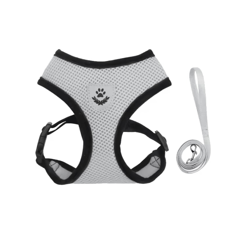 Reflective EscapeProof Cat Harness Leash Set 5