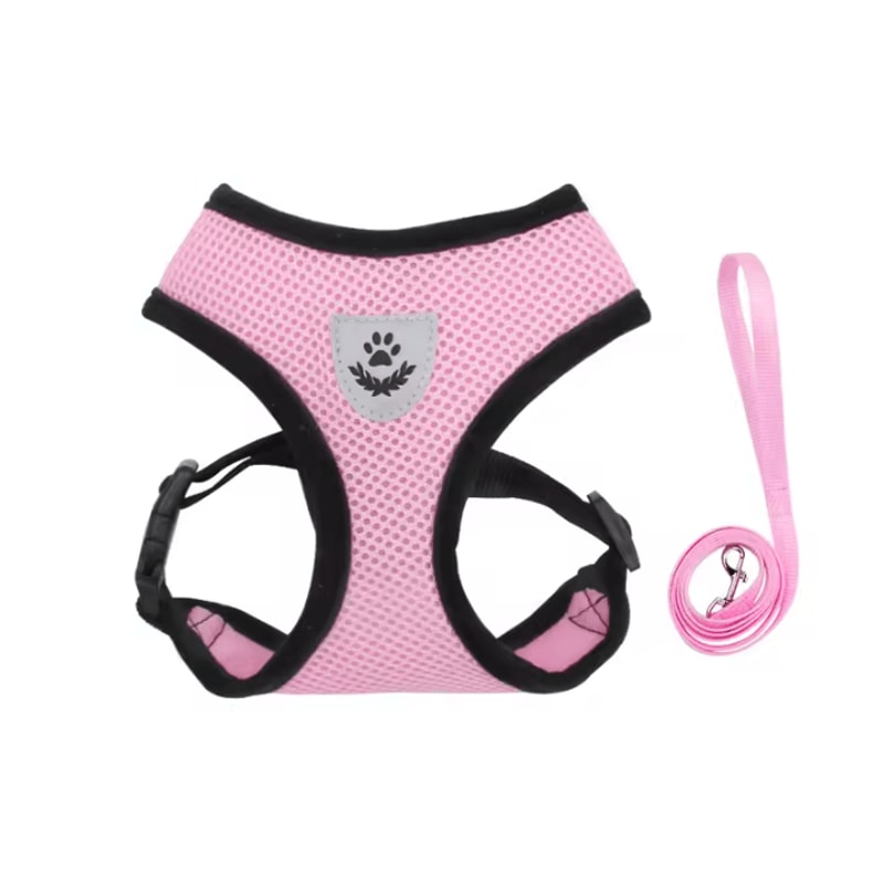 Reflective EscapeProof Cat Harness Leash Set 6