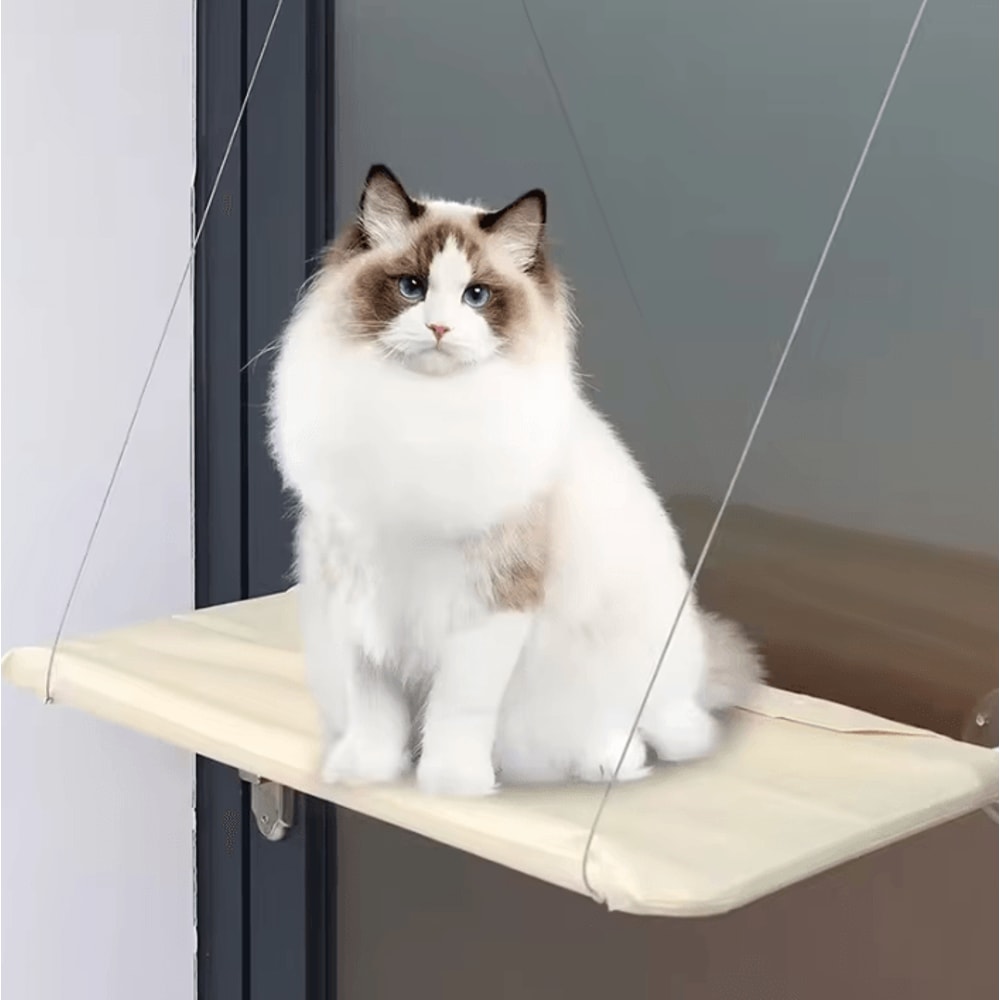Ultra Soft Window Hammock Cat Bed 1