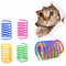 Colorful Spiral Spring Cat Toy Set 2