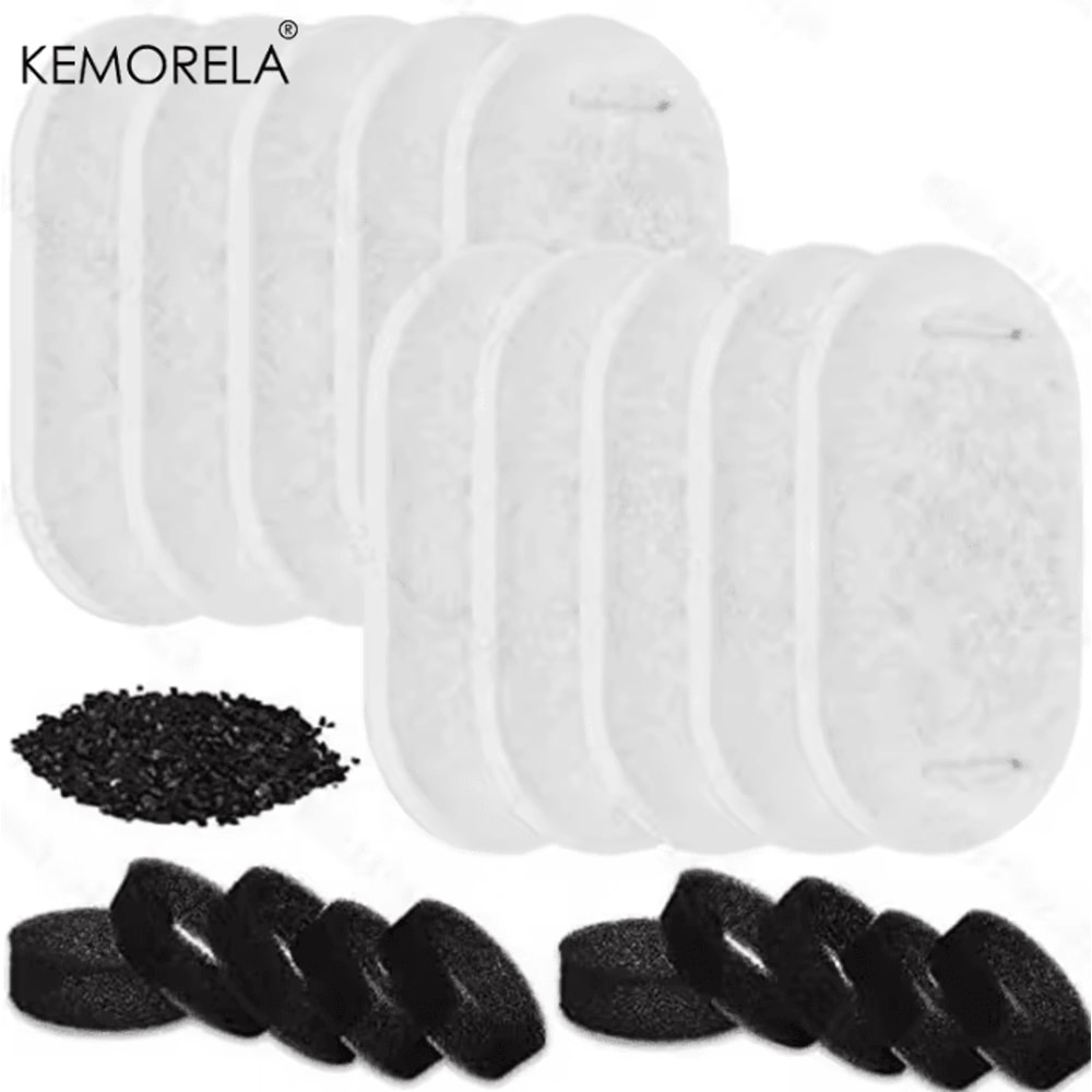 Activated Carbon Replacement Filters For Pet Water Fountains 0