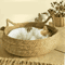 Handwoven Rattan Cat Nest Bed With Removable Cushion 0