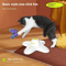 Automatic Rotating Butterfly Bird Interactive Cat Toy 0