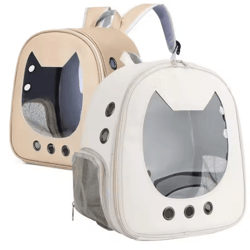 transparent pet backpack carrier for cats & small dogs