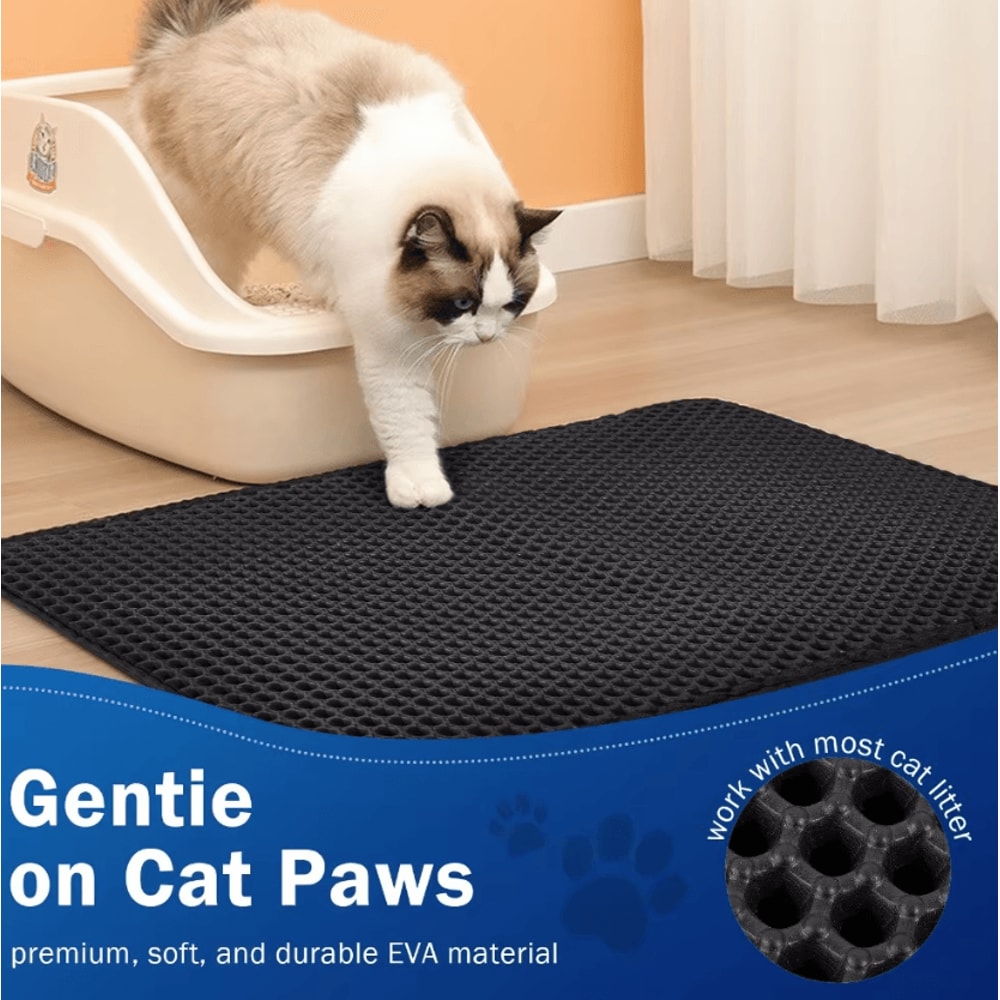 Waterproof DoubleLayer Cat Litter Trap Mat 3