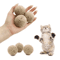 Natural Sisal Chew Fetch Ball For Cats 0