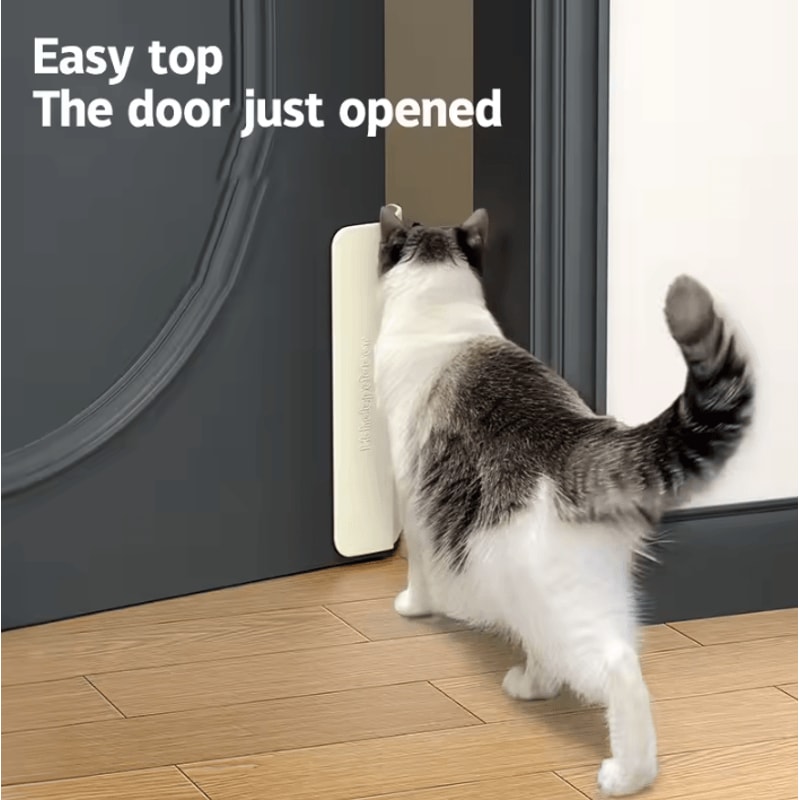 Pet Door Lever Opener For Independent Cat Access 1