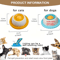 Yogurt Lick Mat Slow Feeder Bowl For Cats Dogs 1