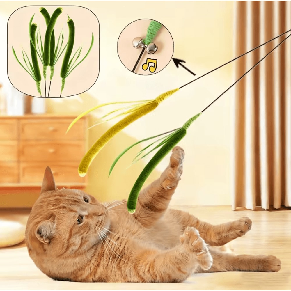 FeatherTail Interactive Cat Wand Toy 0