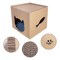 CozyScratch Foldable Cat House Scratching Hideout 1