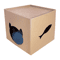 CozyScratch Foldable Cat House Scratching Hideout 5
