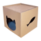 CozyScratch Foldable Cat House Scratching Hideout 5