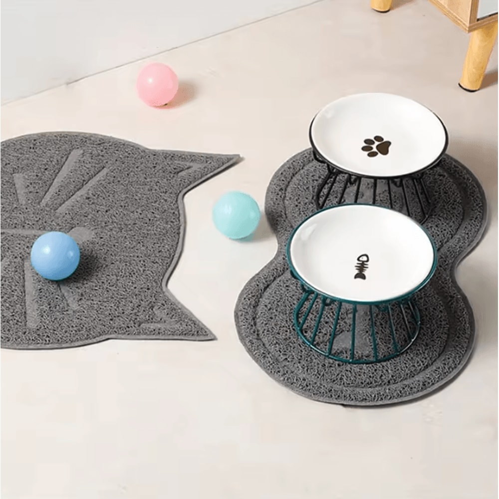 ComfortNest Elevated Ceramic Pet Feeding Bowl 1