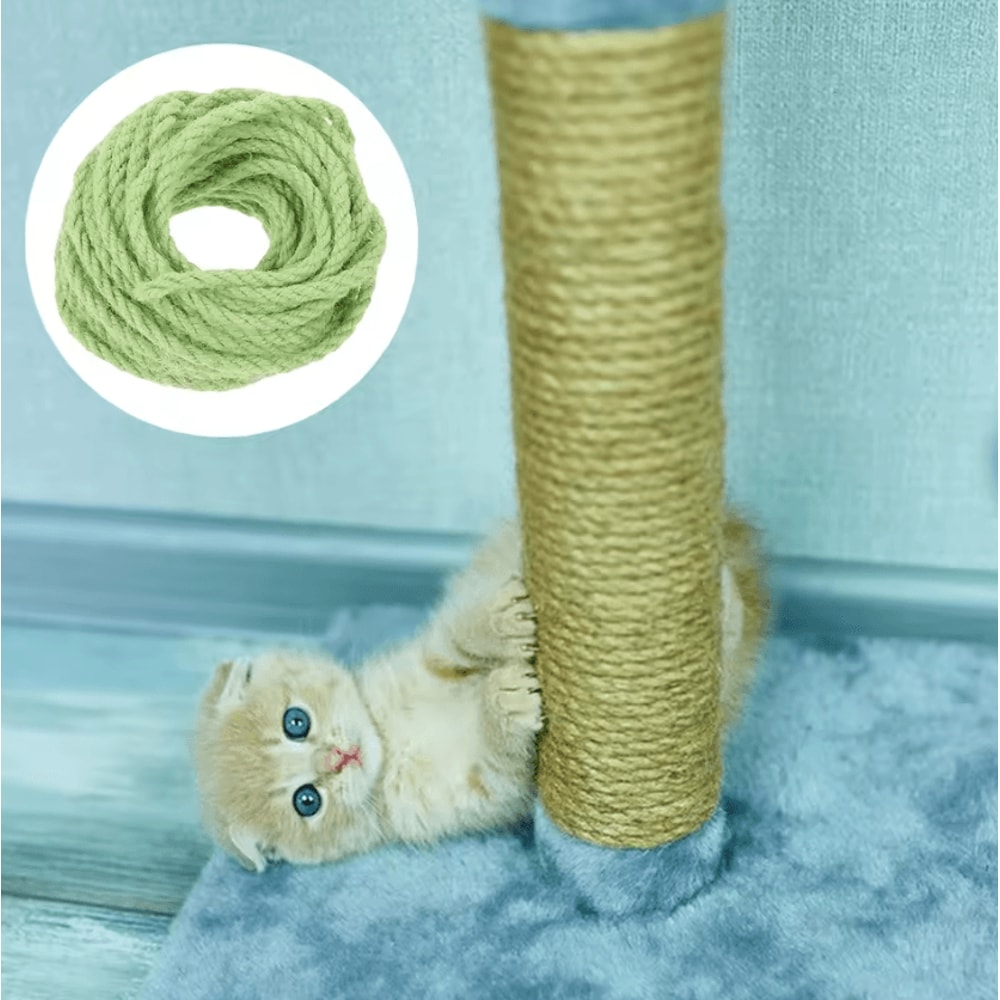 ClawCraft HeavyDuty Sisal Rope For Cat Trees Scratchers 2