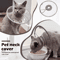 ComfortGuard Lightweight Recovery Cone Collar For Cats Dogs 2