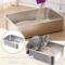 SteelGuard 304 Stainless Steel HighSided Cat Litter Box 2