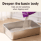 SteelGuard 304 Stainless Steel HighSided Cat Litter Box 3