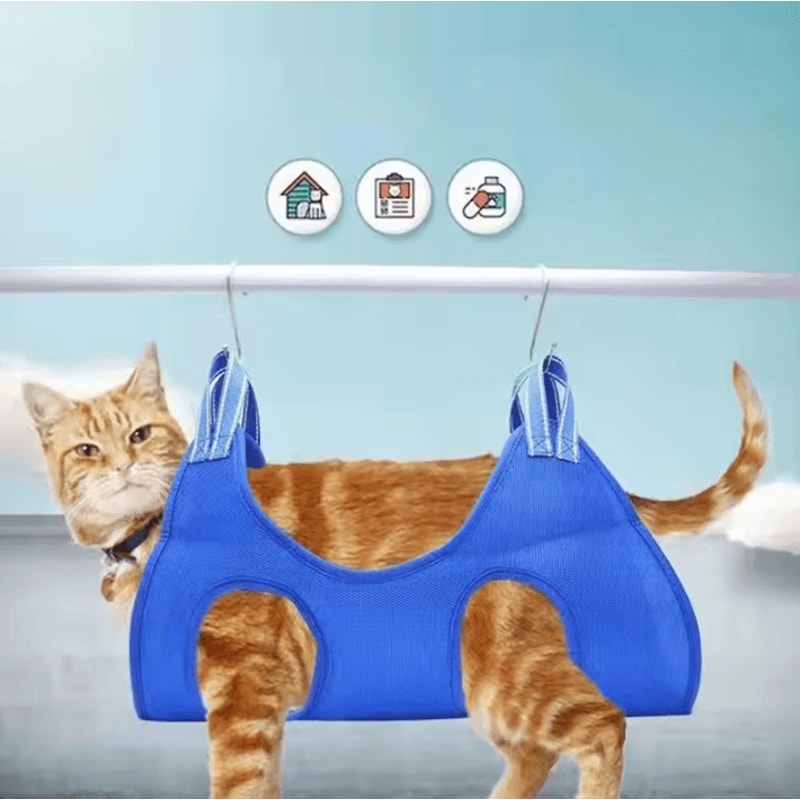 GroomEase Pet Grooming Hammock Support Sling 1