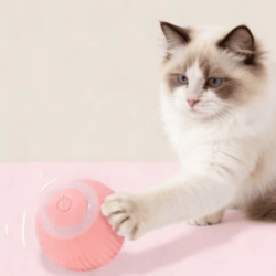 smartroll automatic interactive cat ball toy