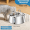 PureFlow 4L Stainless Steel Automatic Pet Water Fountain 2