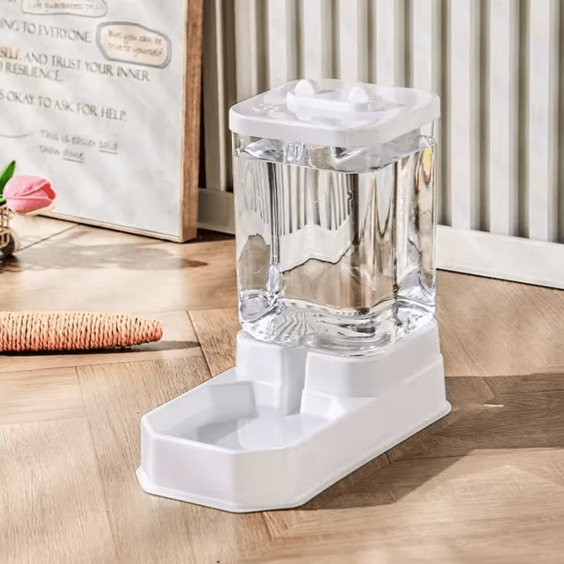 FreshServe Large Capacity Automatic Pet Feeder Water Dispenser Set 4