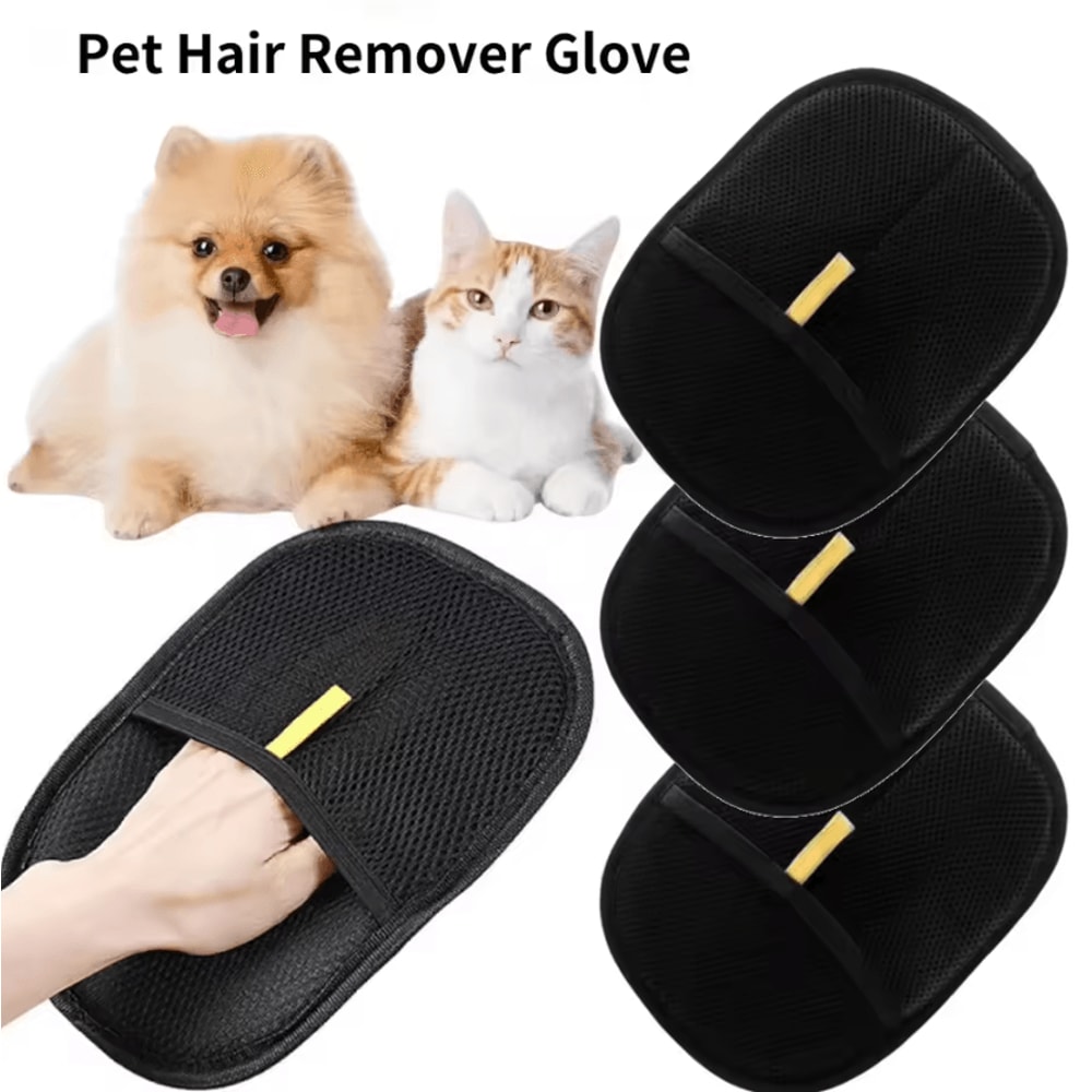 FurSweep Deshedding Pet Grooming Glove 1