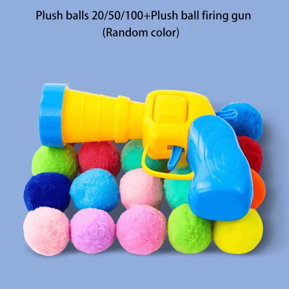 LaunchPaw Interactive Cat Ball Blaster Toy 2