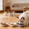EasyReach 3Piece Shallow Pet Food Water Bowl Set 3