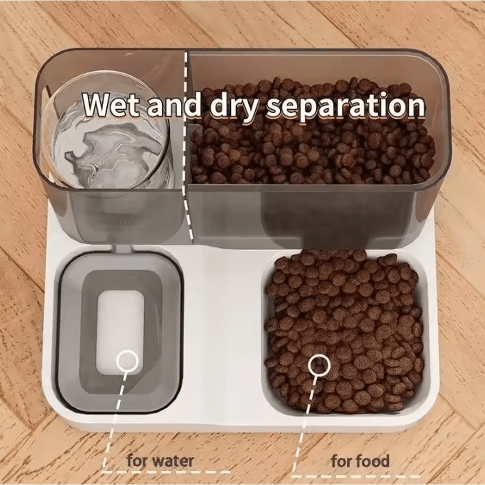 DualFlow 22L Automatic Pet Feeder Water Dispenser 2