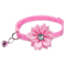 BlossomBell Floral Bow Pet Collar 7