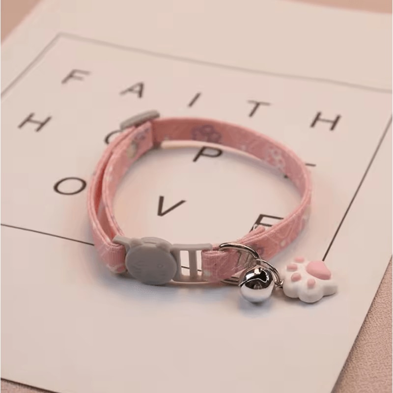 PawCharm Adjustable Pet Collar With Bell 6