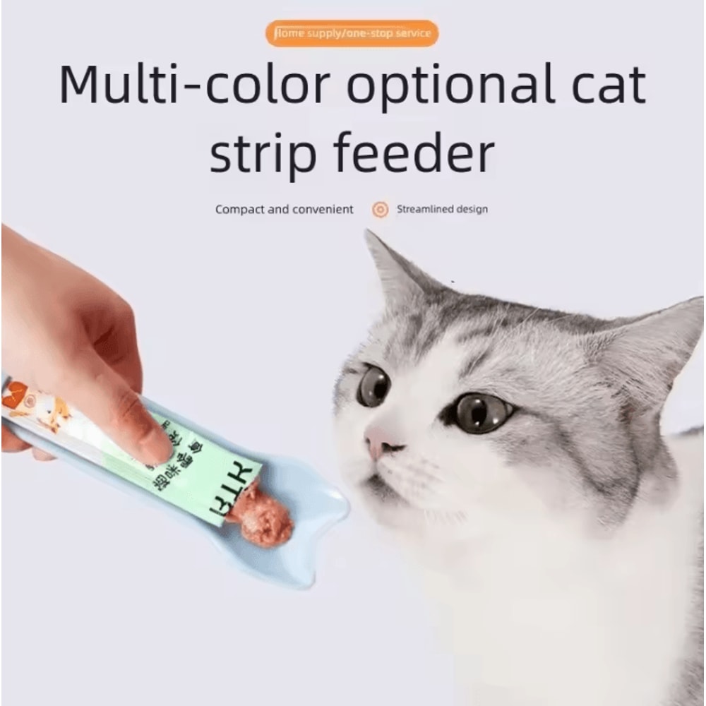 EasySqueeze Cat Treat Feeding Spoon 1