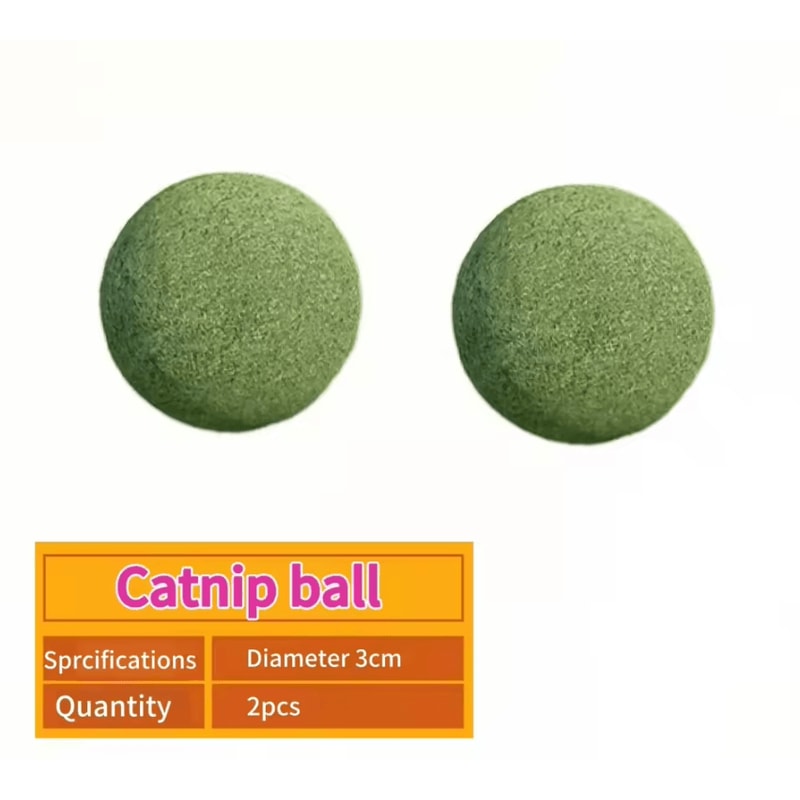 NatureMint Catnip Wall Ball Dental Toy 3