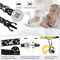 SafeTrack AirTag Pet Collar With Glow Holder QR Tag 1