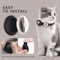 SafeTrack AirTag Pet Collar With Glow Holder QR Tag 2