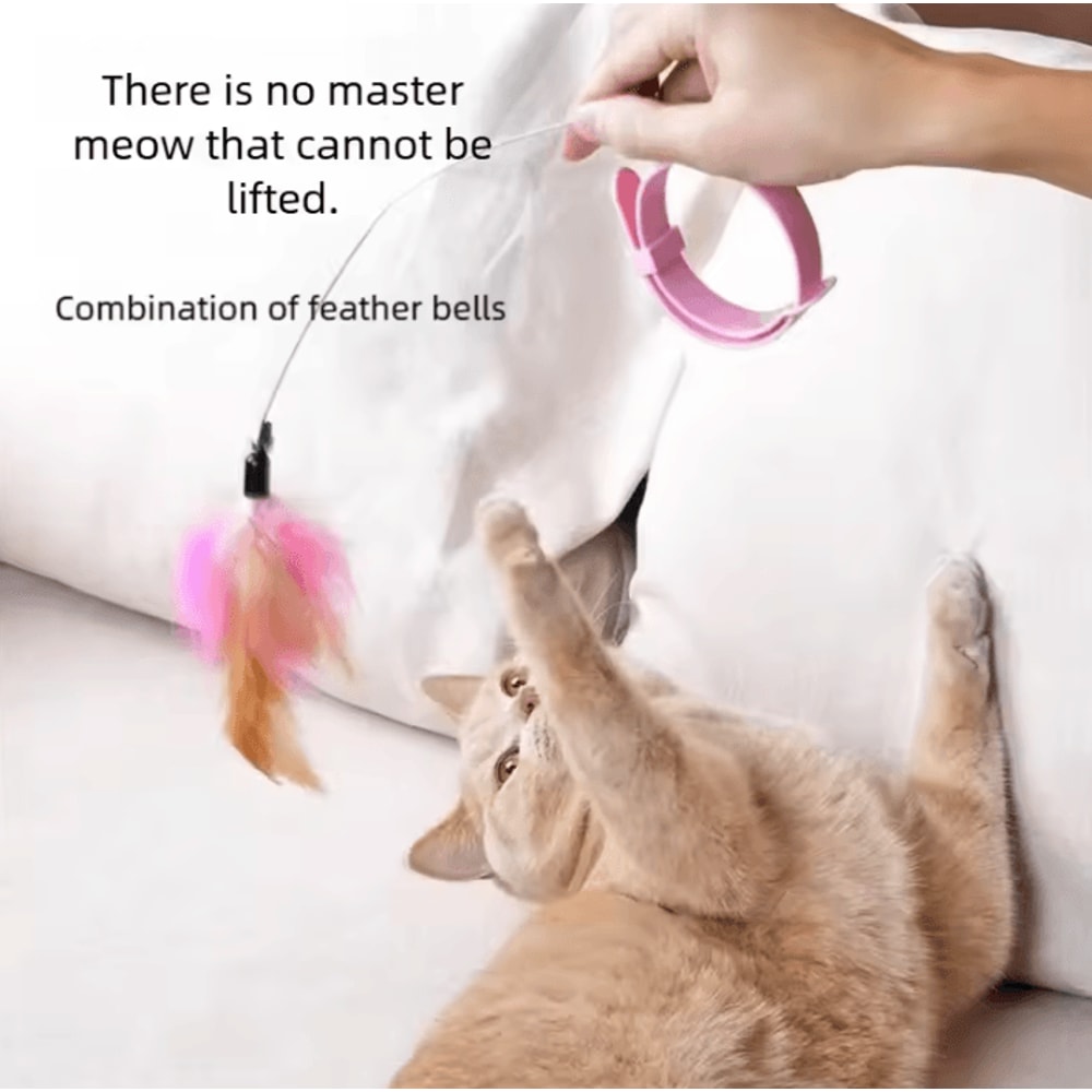 FeatherLoop SelfPlay Cat Collar Toy 1