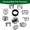 PurePump Foam Filter Replacement Set For Cat Water Fountains 1