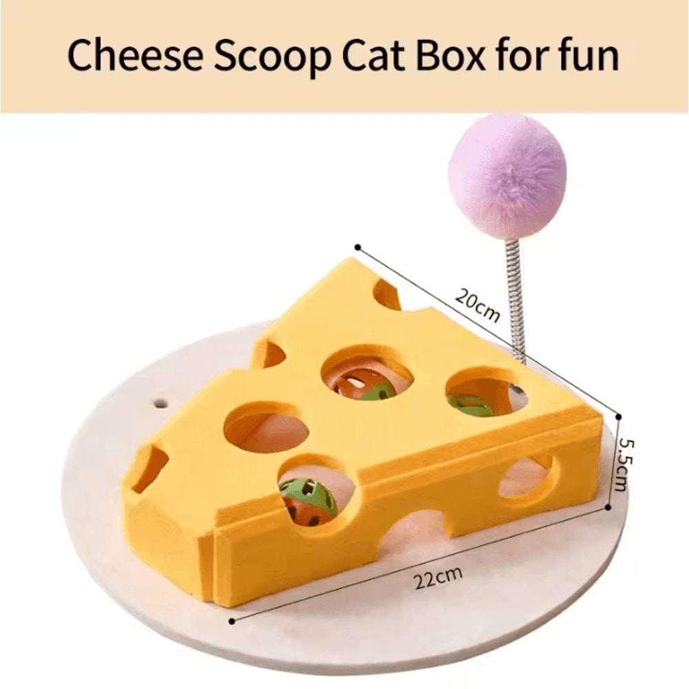 HidePaws Interactive Felt Puzzle Box For Cats 4