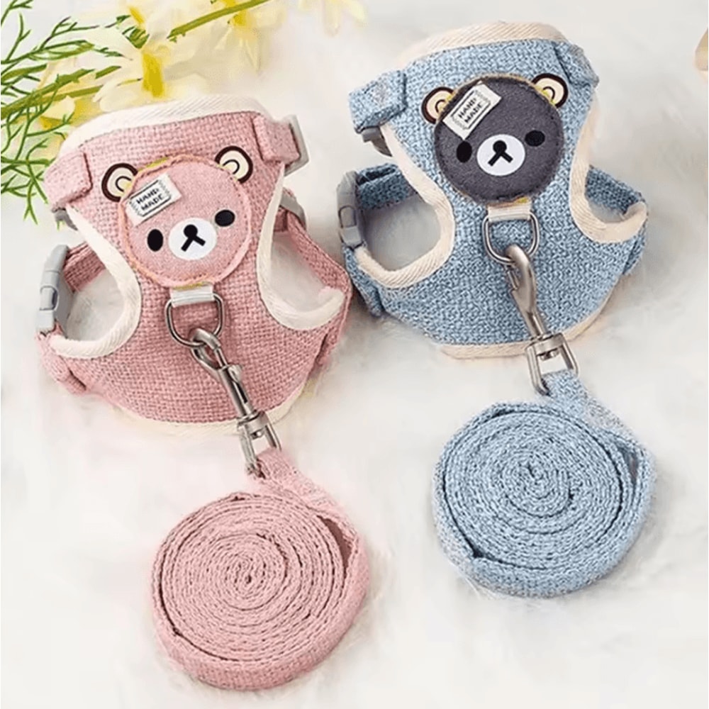 SnugFit Adjustable Kitten Harness Collar Set 0