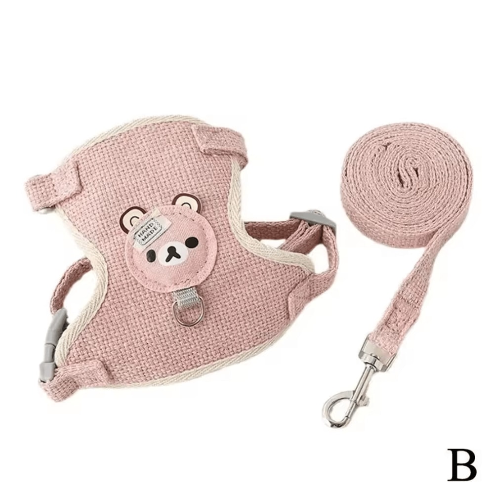 SnugFit Adjustable Kitten Harness Collar Set 5