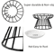 ElevaCeram Raised Ceramic Pet Bowl With Iron Stand 2