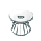 ElevaCeram Raised Ceramic Pet Bowl With Iron Stand 6