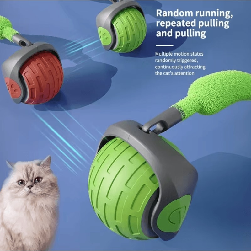 SpeedyTail 20 Interactive Moving Tail Cat Toy 1