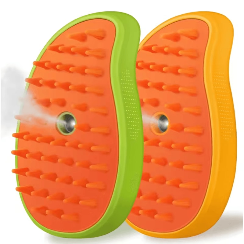 SteamGlow 3in1 Pet Grooming Massage Brush 3