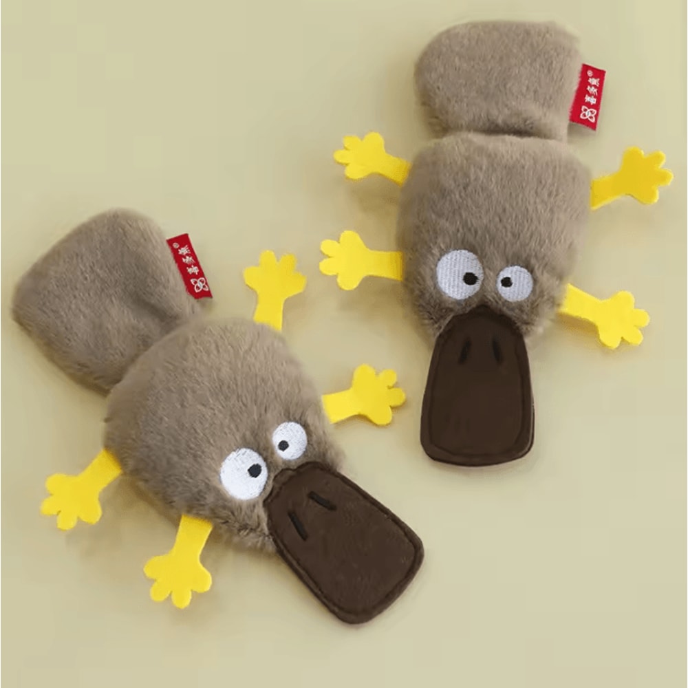 Silvervine Platypus Catnip Chew Toy For Indoor Cats 1