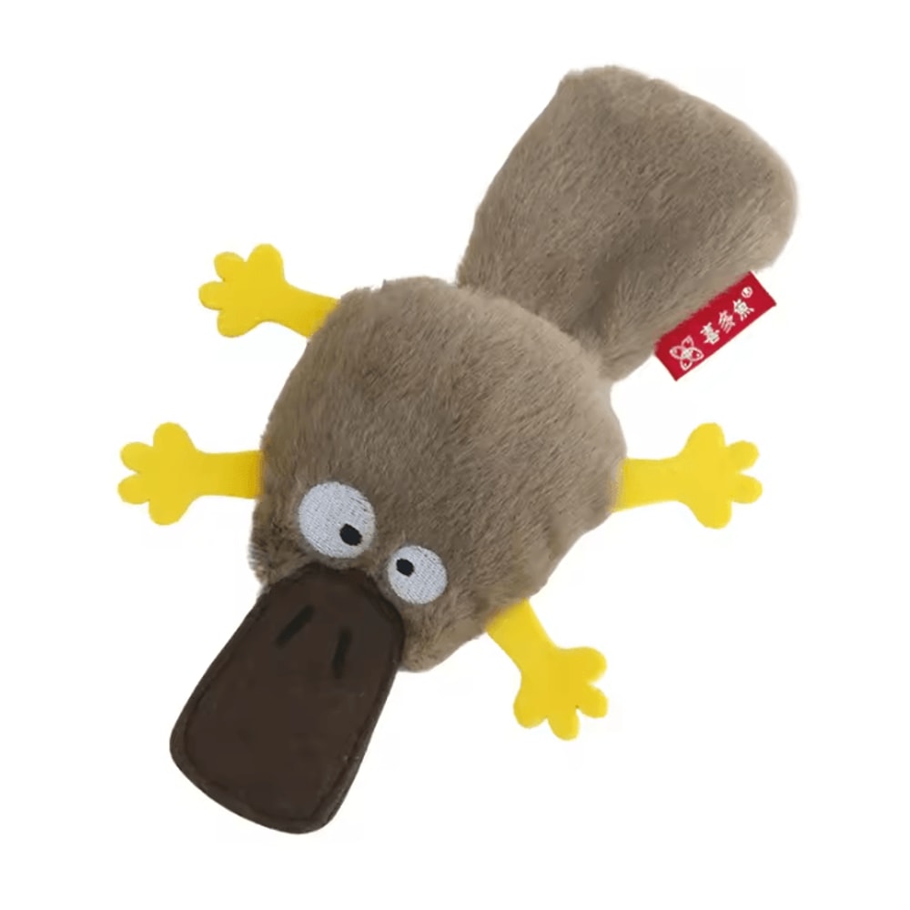 Silvervine Platypus Catnip Chew Toy For Indoor Cats 3