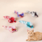 Colorful Plush Mouse Cat Toys Set Interactive Hunting Play Mice For Cats 1