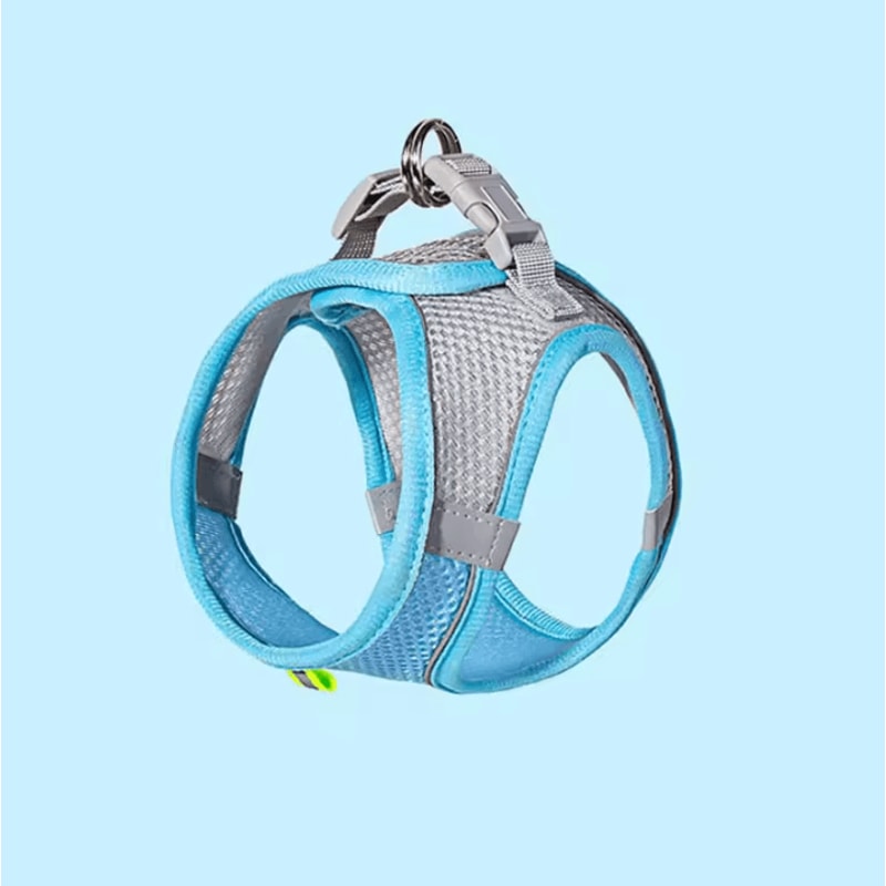 Reflective Breathable Pet Harness Leash Set For Cats And Small Dogs 4
