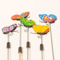 Retractable Butterfly Cat Teaser Wand Interactive Spring Toy For Active Indoor Cats 3